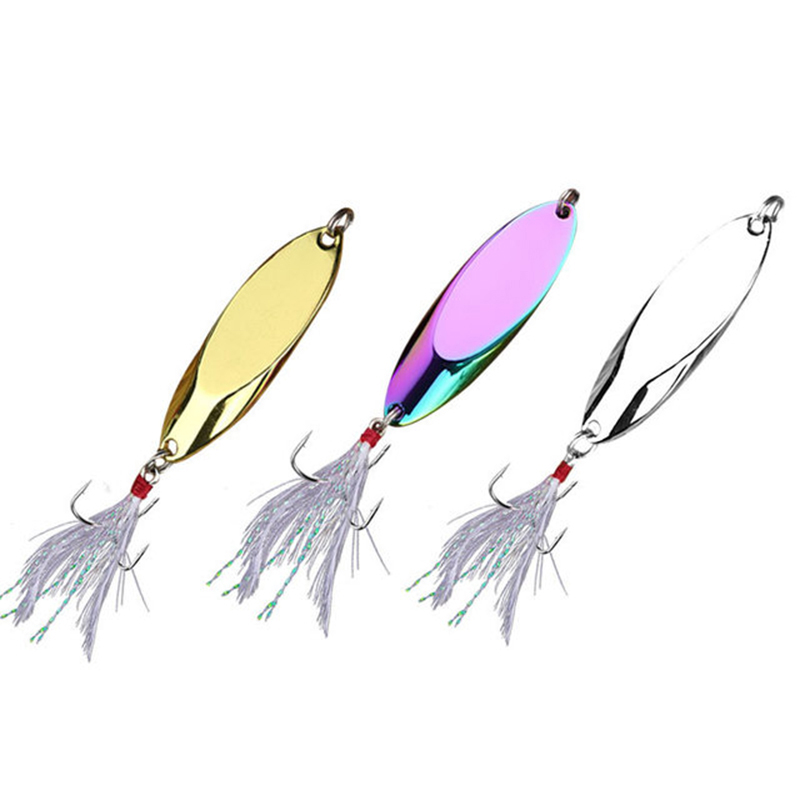 Fishing Lure Spinnerbait - 1pc 2.5g-35g cuillère en métal leurre