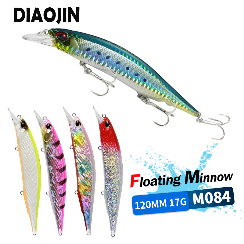 Fishing Lure Jerkbait - Réalis Jerkbait 120F leurres méné flottants
