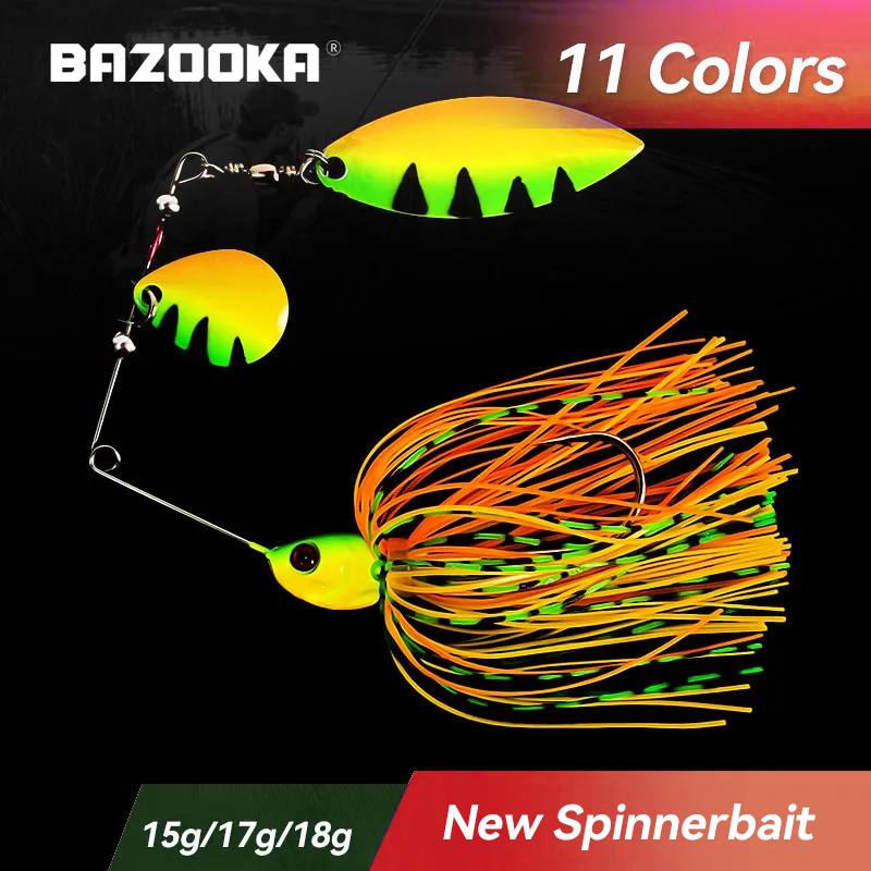 Fishing Lure Buzzbait - Bazooka 15g 18g Spinnerbait leurre de