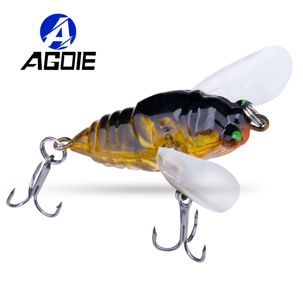 Fishing Lure Popper - Agoie-Leurre Popper avec Ailes pour la