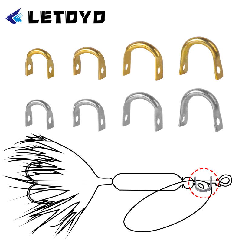 Fishing Lure Making Kit - LETOYO 100 pièces chapeuses pliées en