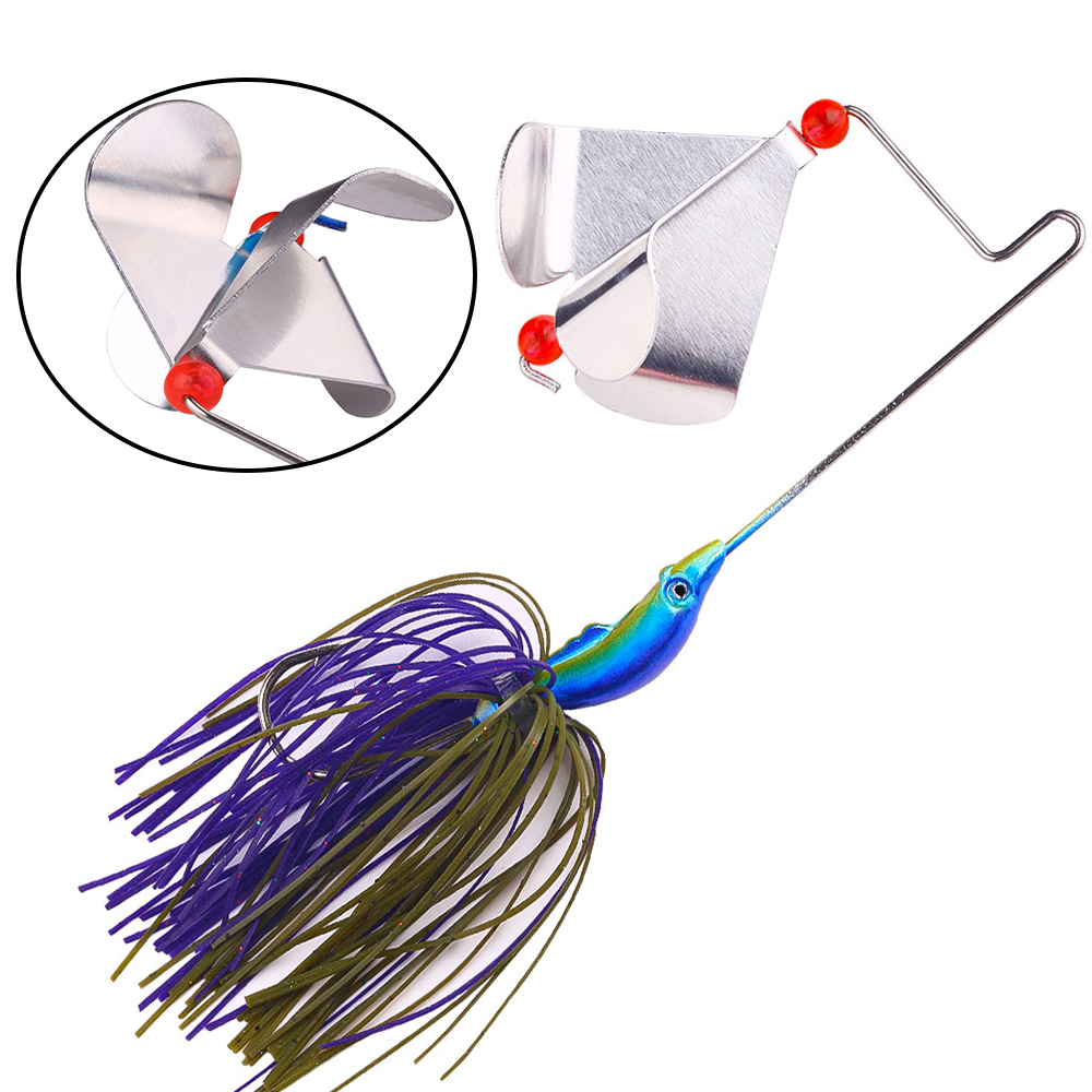 Fishing Lure Blade Bait - Leurre de pêche Buzzbait 22g avec