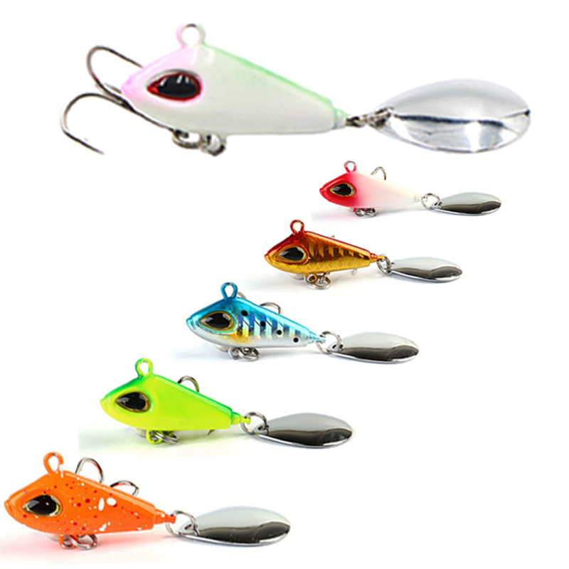 Fishing Lure Spoon - Leurre VIB avec cuillère oscillante, appât