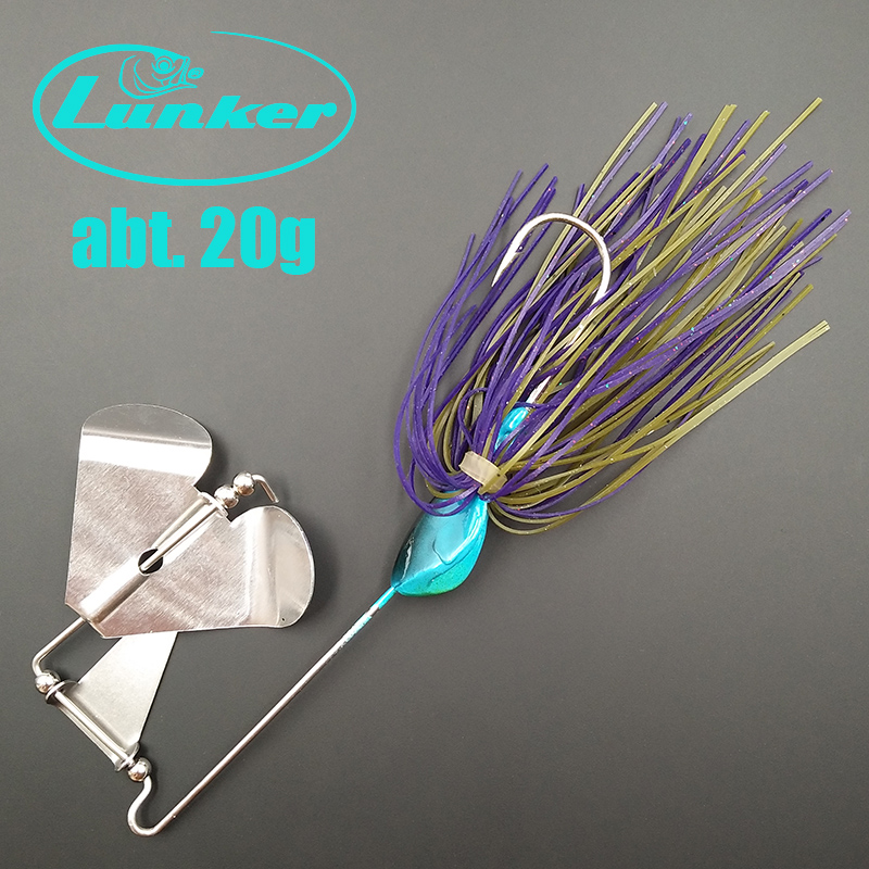 Fishing Lure Blade Bait - Wusanban Lunker Spinner appâts leurre de