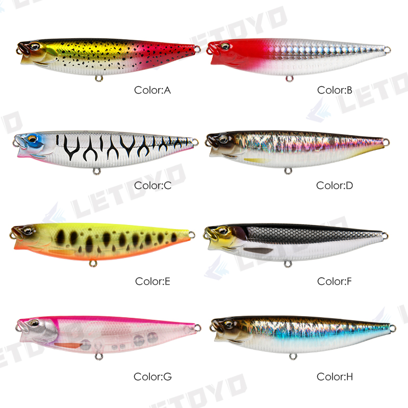 LETOYO 65mm 5g/90mm 10g Surfac - Fishing Lure Swimbait avis et prix