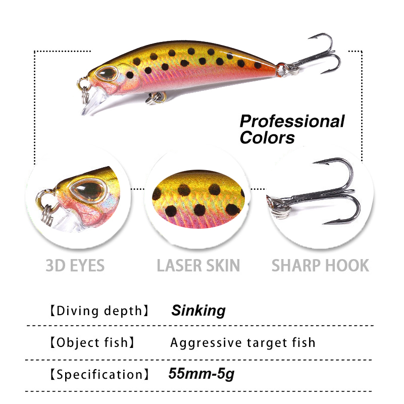 WESTBASS 1PX Micro leurre méné - Fishing Lure Jerkbait avis et prix