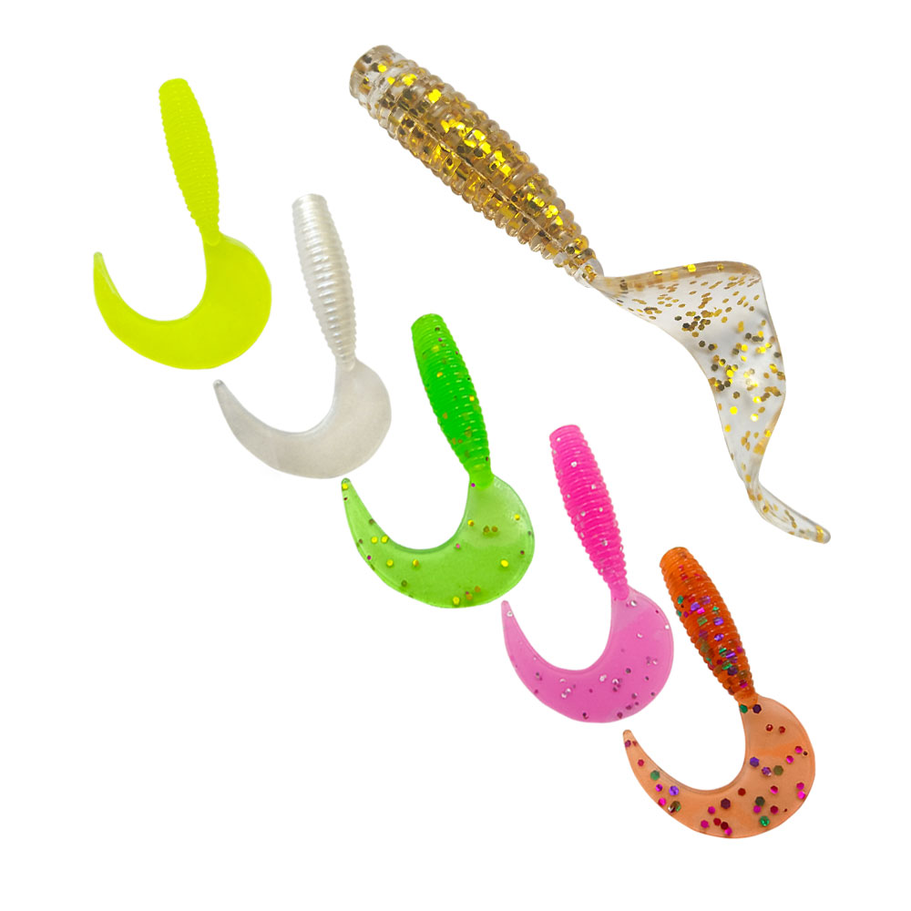 50 leurres souples à queue cou - Fishing Lure Swimbait avis et prix