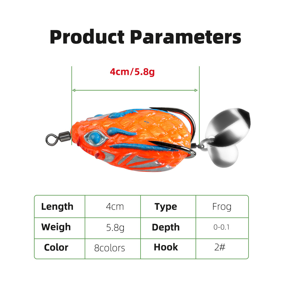Leurre de pêche imitation gren - Fishing Lure Blade Bait avis et prix