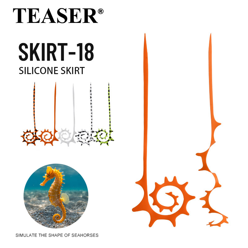 TEASER 5 pièces SKIRT-18 145mm - Fishing Lure Jig avis et prix