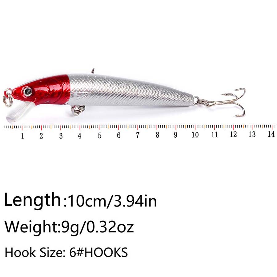 10 pièces Jerkbait méné Swimba - Fishing Lure Jerkbait avis et prix