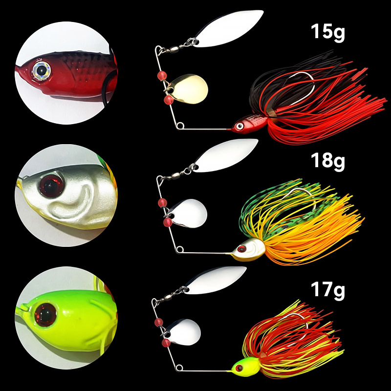 Bazooka 15g 18g Spinnerbait le - Fishing Lure Buzzbait avis et prix