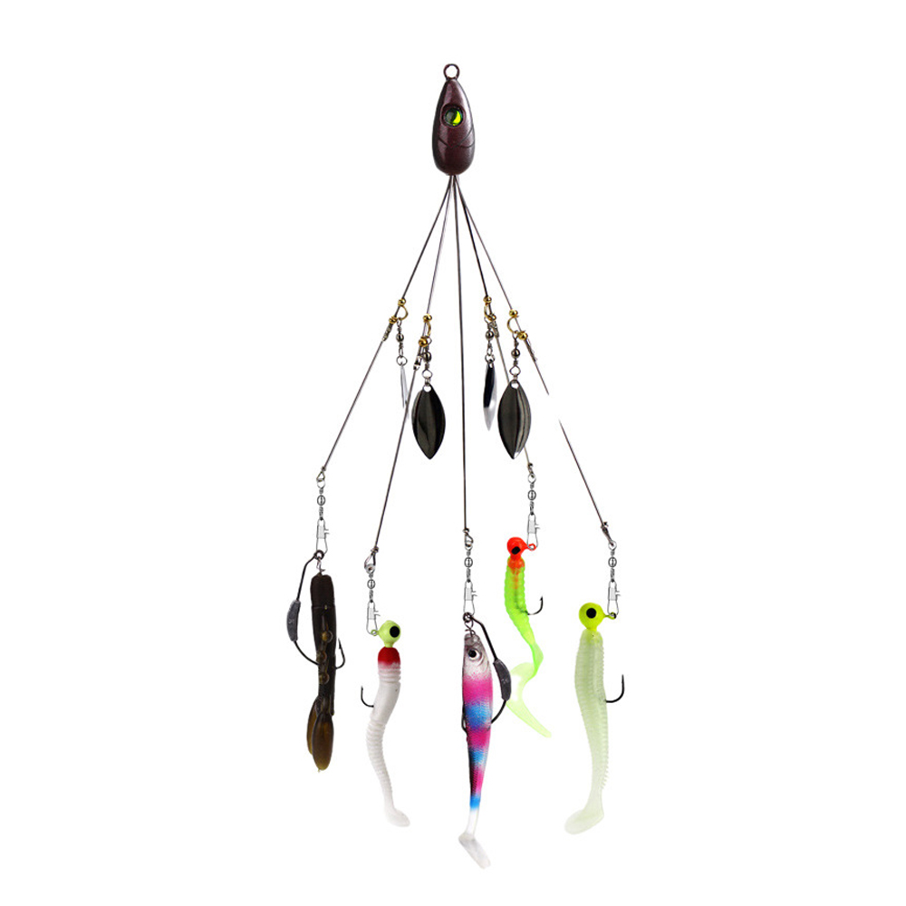 Kit de 5 leurres de pêche Alab - Fishing Lure Blade Bait avis et prix