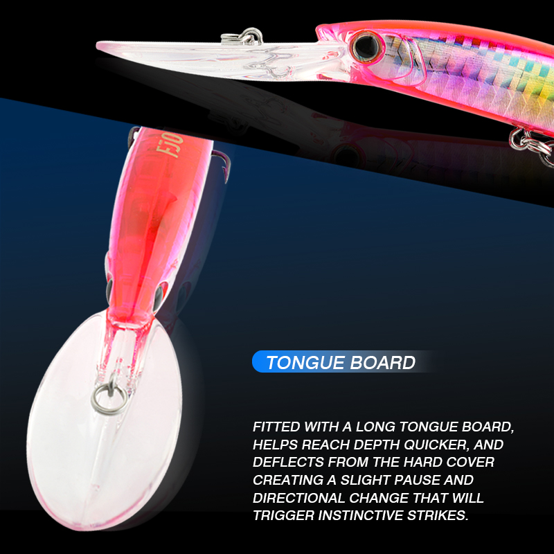 FJORD-Leurre flottant jerkbait - Fishing Lure Jerkbait avis et prix
