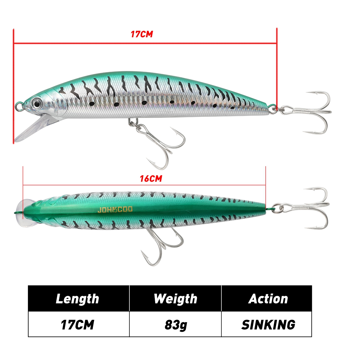 Leurre de pêche coulant lourd  - Fishing Lure Swimbait avis et prix
