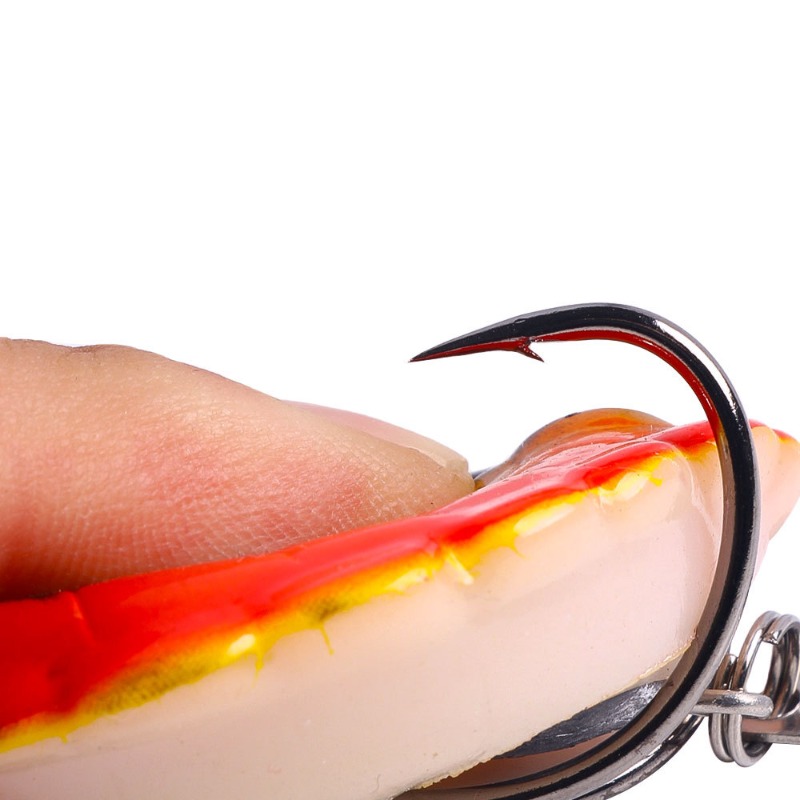 Lot de 5 leurres souples en fo - Fishing Lure Blade Bait avis et prix