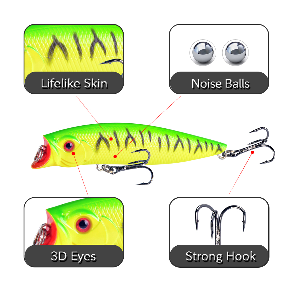 Leurres de pêche de haute qual - Fishing Lure Popper avis et prix