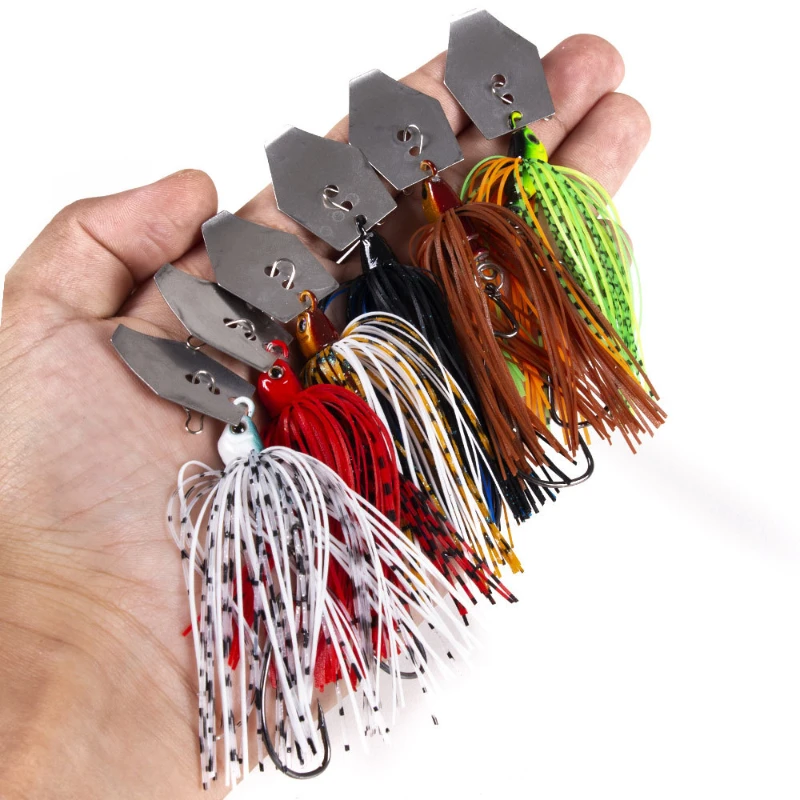 6 pièces/ensemble Chatterbait  - Fishing Lure Buzzbait avis et prix