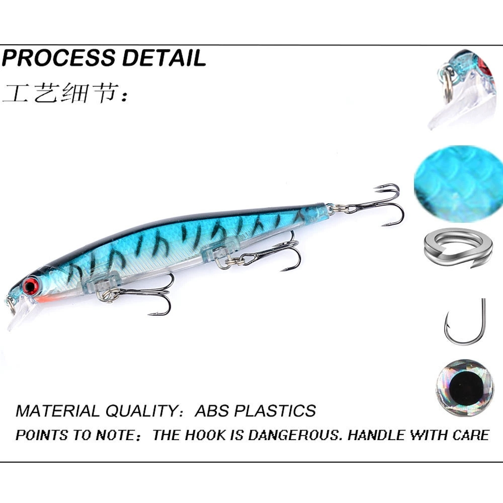 1pc Laser coulant méné leurre  - Fishing Lure Jerkbait avis et prix