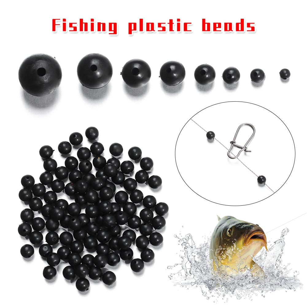 Perles noires rondes souples e - Fishing Lure Soft Plastic avis et prix