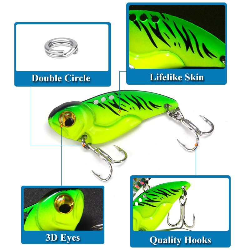 Billings 1Pcs 8g 3.5cm Leurre  - Fishing Lure Blade Bait avis et prix