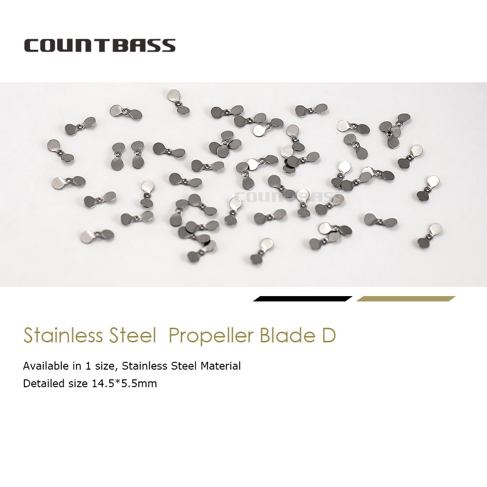 COUNTBASS 50 pales d'hélice en - Fishing Lure Blade Bait avis et prix