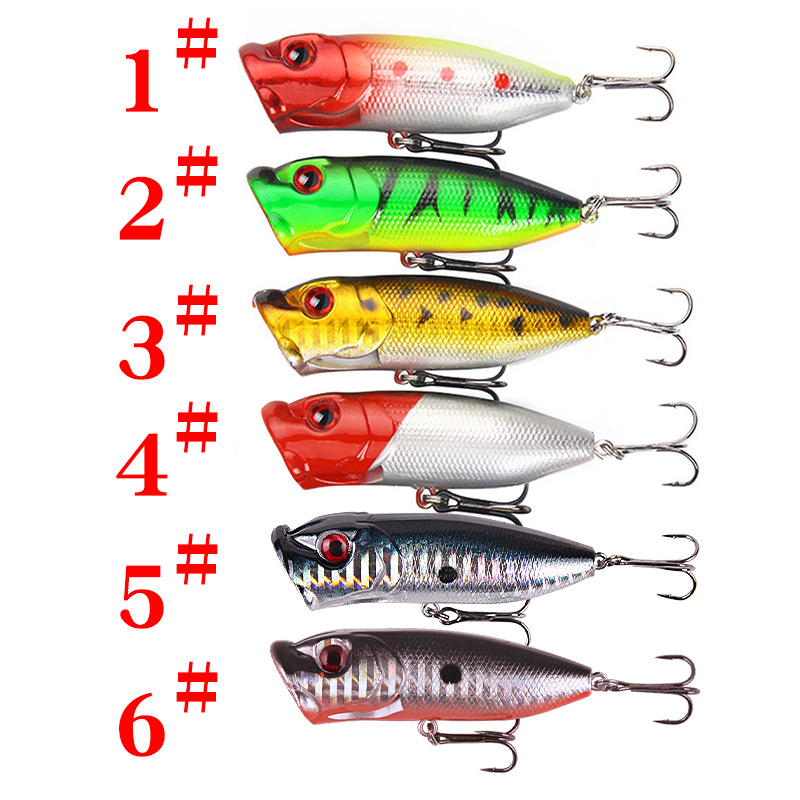 6 pièces 6 couleurs (sac opp)/ - Fishing Lure Popper avis et prix