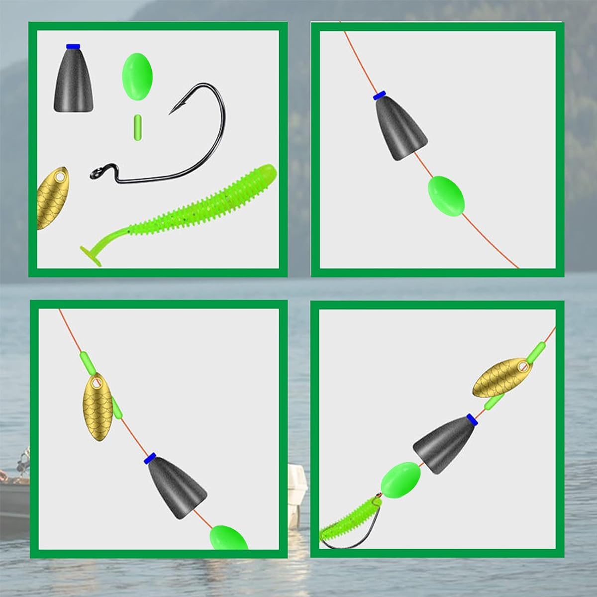 Perles de pêche lumineuses ova - Fishing Lure Making Kit avis et prix