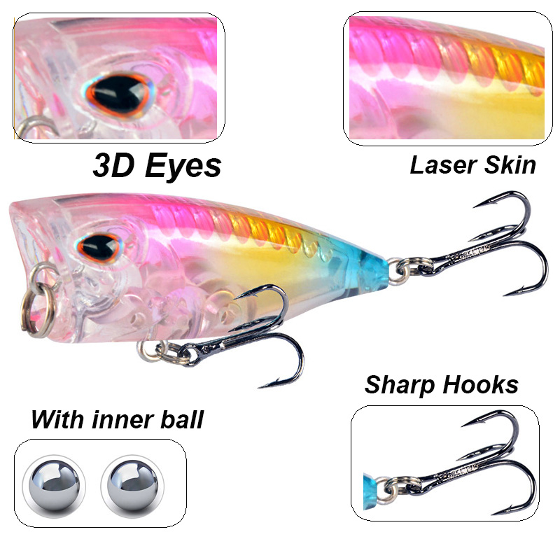 YUCONG 1 PC Mini Popper leurre - Fishing Lure Crankbait avis et prix