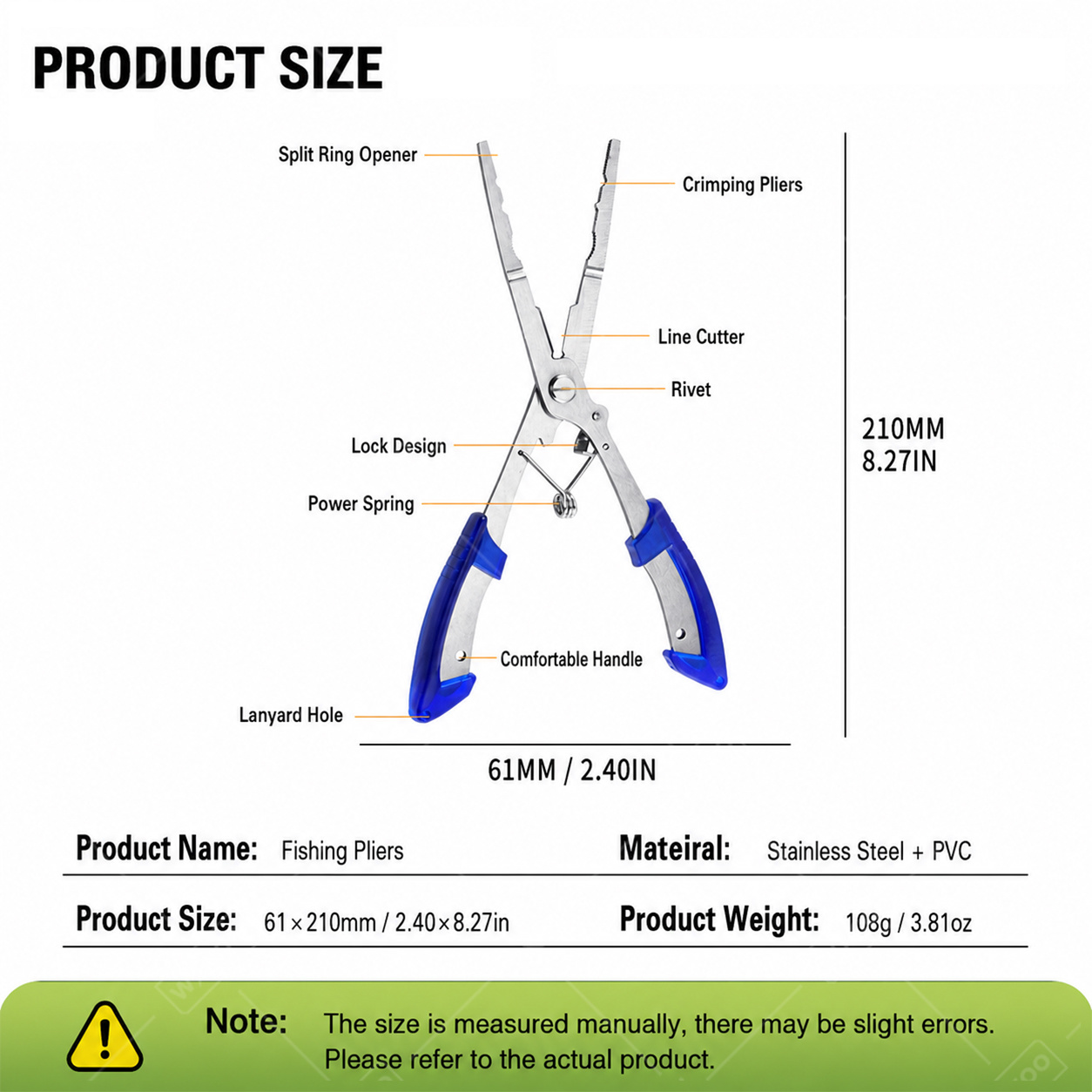 Kit d'outils de pêche multifon - Fishing Lure Kit avis et prix